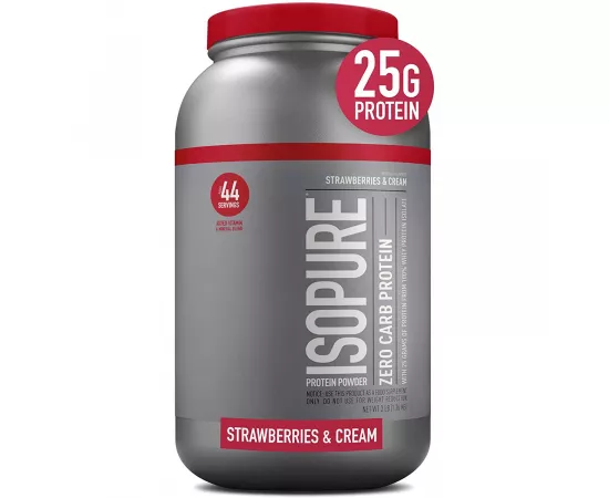 Nature's Best Zero Carb Isopure Strawberries and Cream 3 lbs