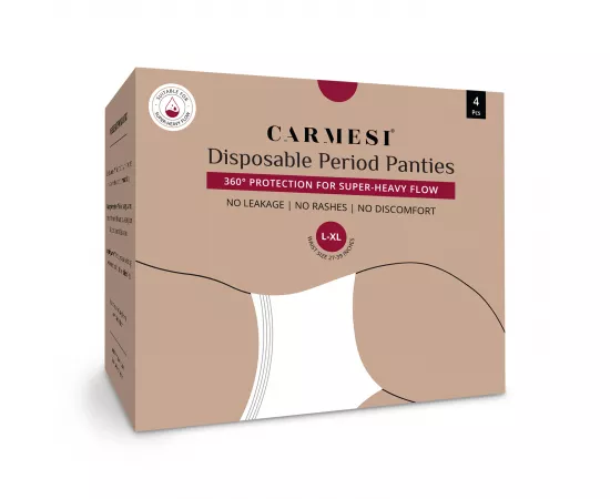 Carmesi Disposable Period Underwear (4 units) (L-XL)