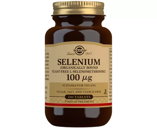 Solgar Yeast Free Selenium 100 MCG 100 Tabs
